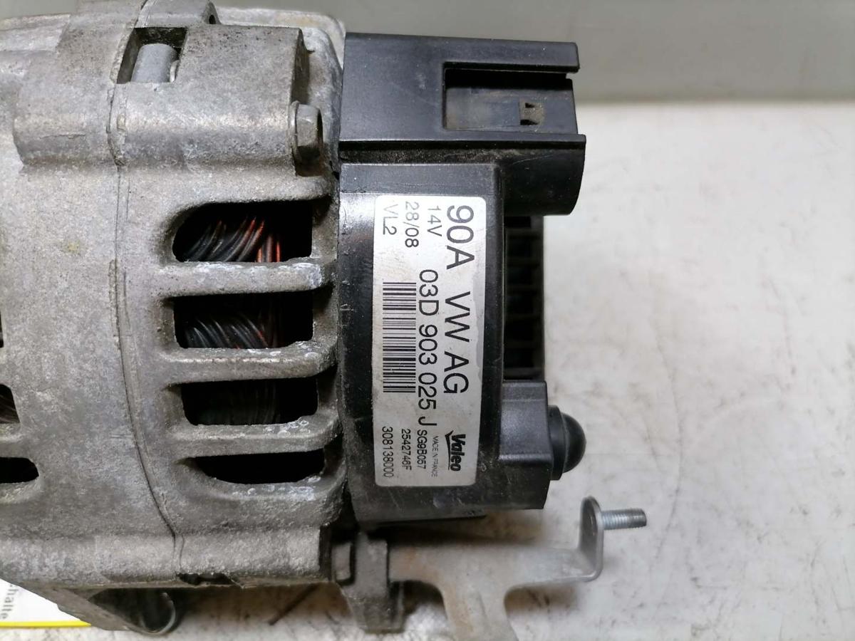 Skoda Fabia 2 5J original Lichtmaschine Generator 1,2 51KW Bj.2008